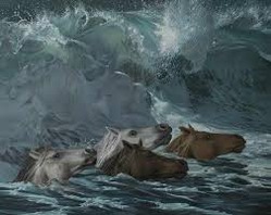 фото: Борис Слуцкий - стихи Лошади в океане И. Эренбургу