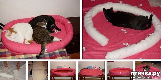 фото 12: Лежак для кошки своими руками.